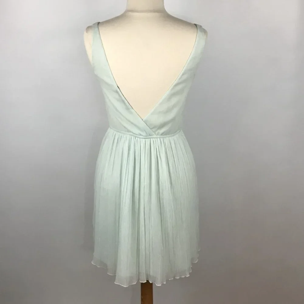 Zara Trafaluc Chiffon Pleated Sleeveless Mini - Picture 4 of 6
